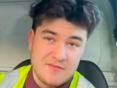 UK driver Ollie Tutt,19, said his employer was not happy about his video. Picture:: olliedtutt/Tiktok