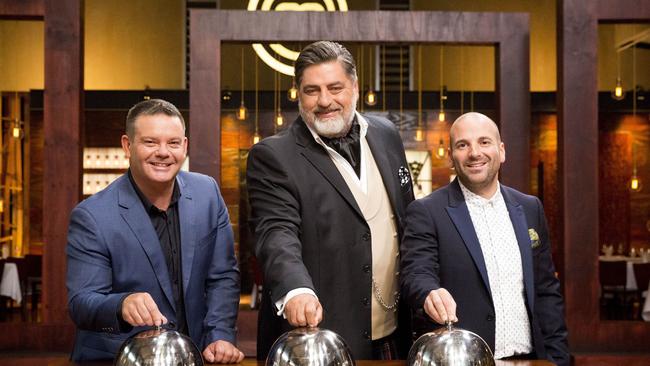 The trio had hosted the reality TV cooking competition for 11 years before getting the chop. Picture: Supplied.