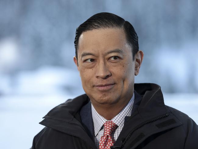 Tom Lembong, chairman of Indonesia's Investment Coordinating Board, looks on during a Bloomberg Television interview on the closing day of the World Economic Forum (WEF) in Davos, Switzerland, on Friday, Jan. 25, 2019. World leaders, influential executives, bankers and policy makers attend the 49th annual meeting of the World Economic Forum in Davos from Jan. 22 - 25. Photographer: Simon Dawson/Bloomberg via Getty Images