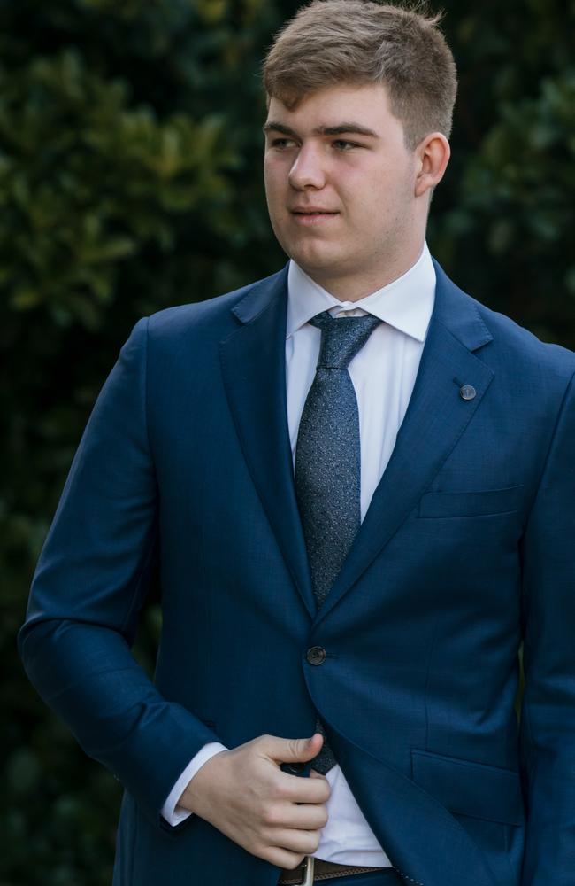 Alexander at the Glasshouse Christian College formal. Picture: Jordan Bull of JBull Photography