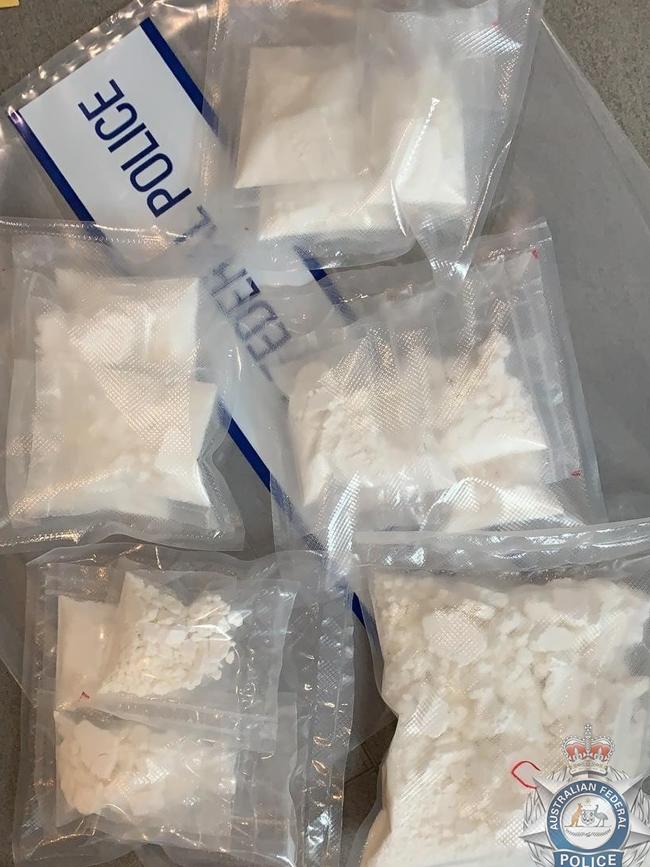 Cocaine was sent through the mail from Serbia to Sydney. Picture: Supplied / AFP