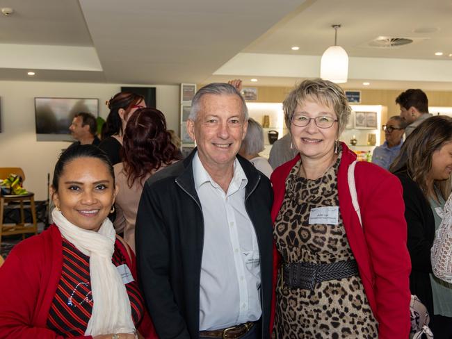 Marie Tamparong, Malcolm Horwath and Julie Vigor