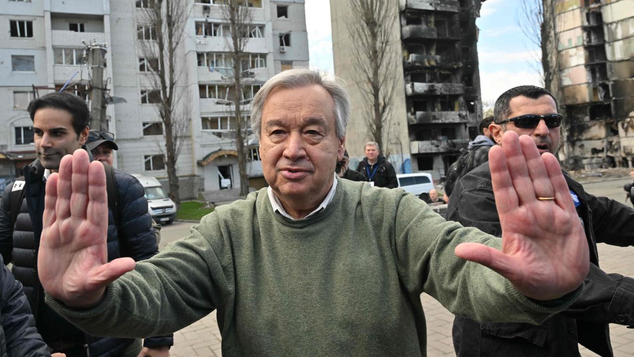 Russia Strikes Kyiv During UN Chief’s Visit As Offensive Pressed | The ...