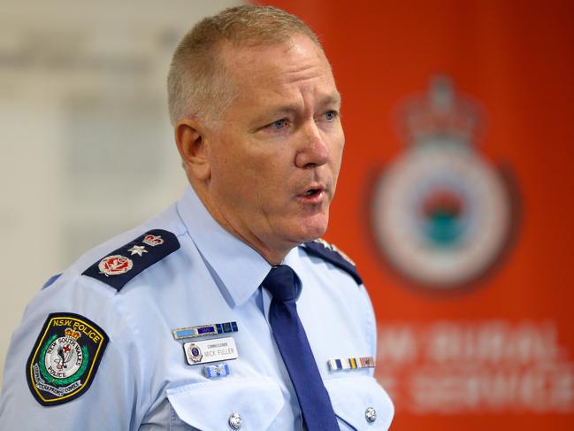 NSW Police Commissioner Mick Fuller is contemplating his next career move. Picture: NCA NewsWire/Steven Saphore