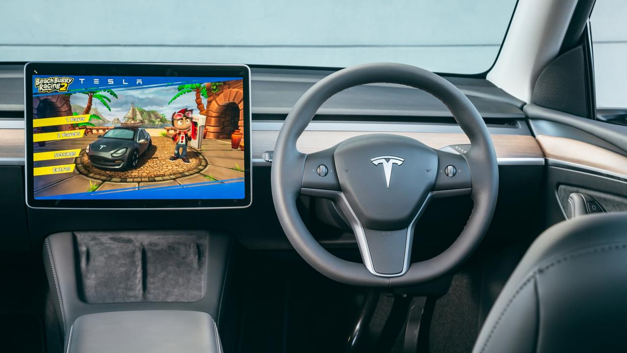 Tesla sells cars with games built into the dashboard.