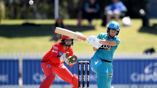 Jess Jonassen was a standout for the Brisbane Heat as they claimed back-to-back WBBL titles last year. Picture: Morgan Hancock/Getty Images