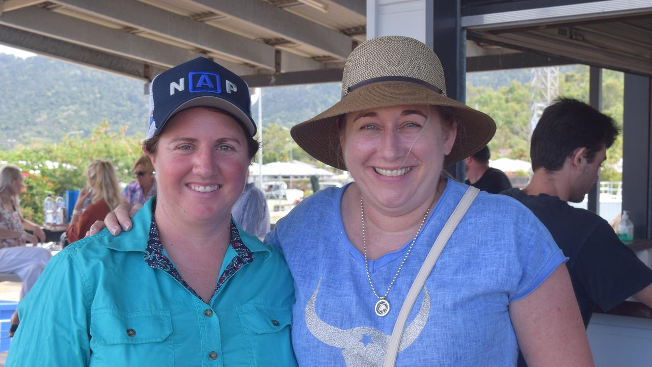 Megan Piper and Paula House from Brisbane at the PBR Airlie Beach Invitational. Picture: Laura Thomas