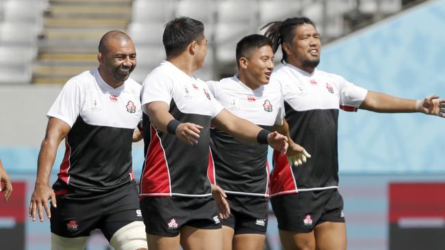 Japan are in a good mood ahead of Friday’s big World Cup kick-off.