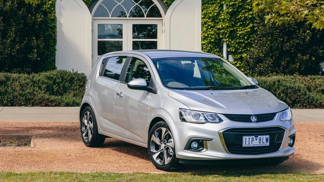 The Barina is among the Holdens being recalled with Takata airbags. Picture: Supplied