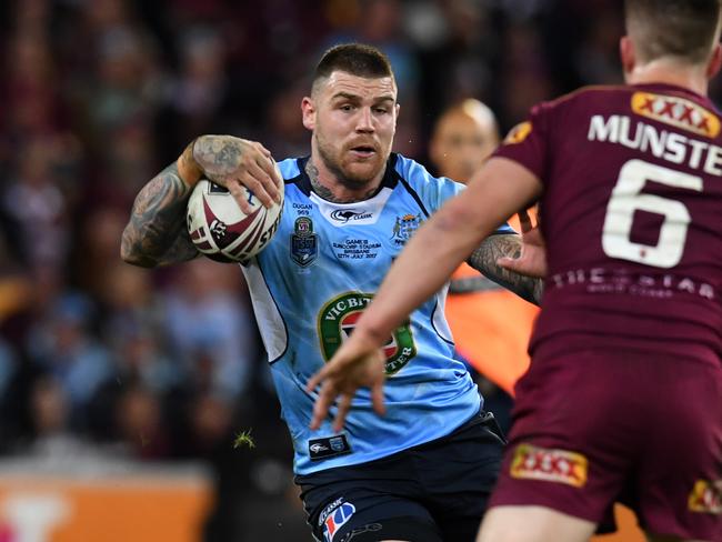 Mr Dugan played 12 matches for NSW and Australia respectively. Picture: AAP Image/Dan Peled