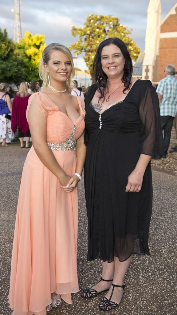 SarahThies-Bulman with her mother Judy Thies. Picture: Nev Madsen