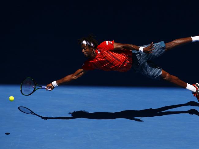 This photograph of  Gael Monfils taken at the Australian Open Tennis tournament was a finalist in the Sony Alpha Awards.