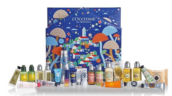 Advent calendar by L'Occitane.