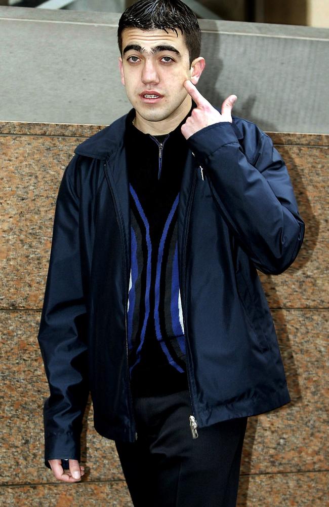 Faruk Orman outside court in 2004. Picture: News Corp