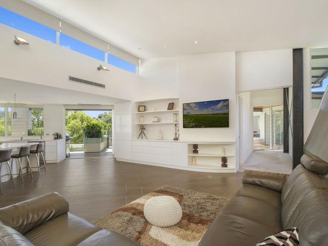 Towering ceilings and lots of glass maximises the light. Picture: Supplied