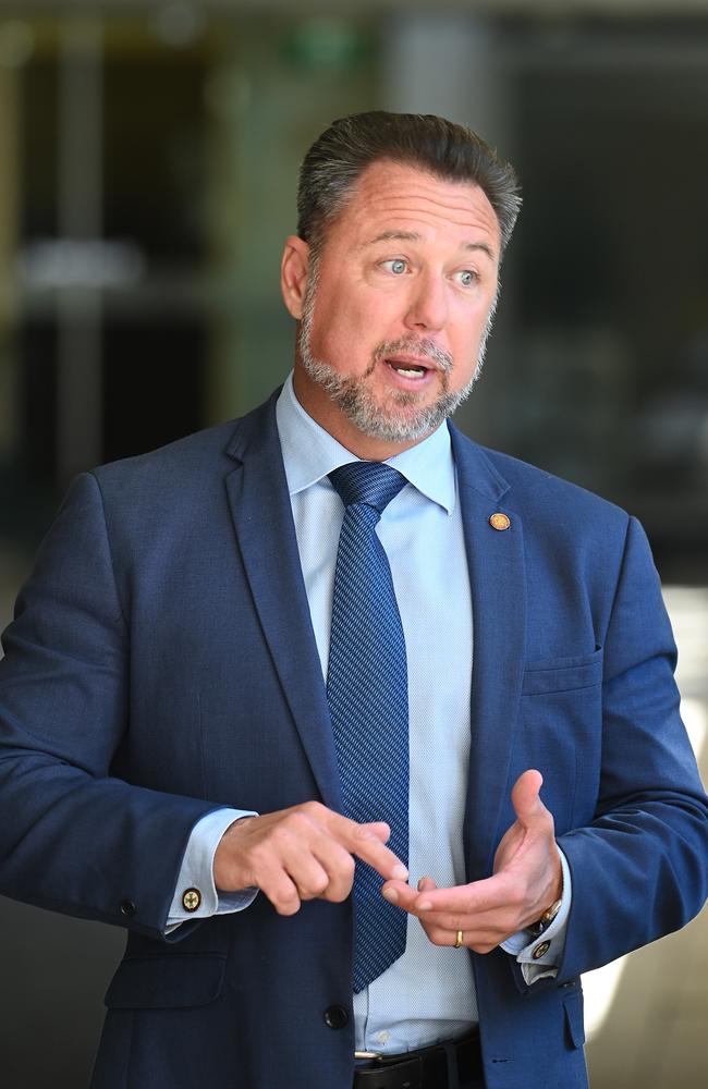 Mr Dametto said its Queensland parliamentary petition calling for Castle Law had garnered more than 40,000 signatures in five weeks. Picture: NewsWire/John Gass