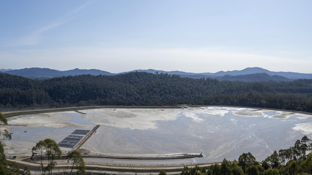 The Bobadil tailings storage facility at MMG Rosebery. Picture supplied MMG