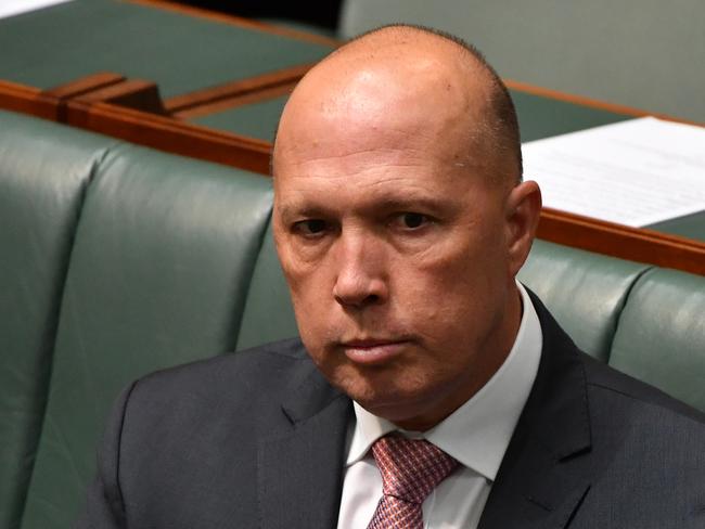 Labor Leader Bill Shorted said Home Affairs Minister Peter Dutton was “yet again at the centre of an incompetency scandal”. Picture: AAP/Mick Tsikas