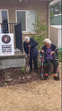 NAIDOC 2024 Elders plant native tree