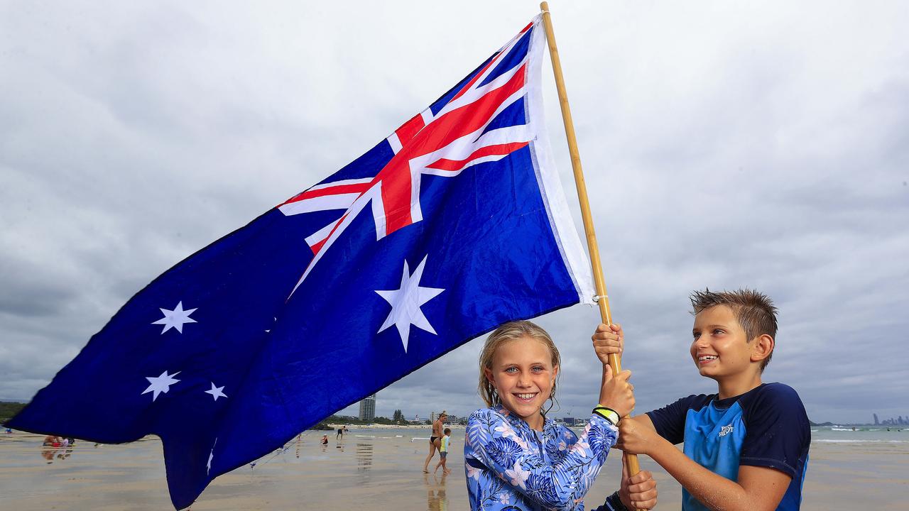 Savannah Turner and Mack Foster at Currumbin Alley. Pics Adam Head