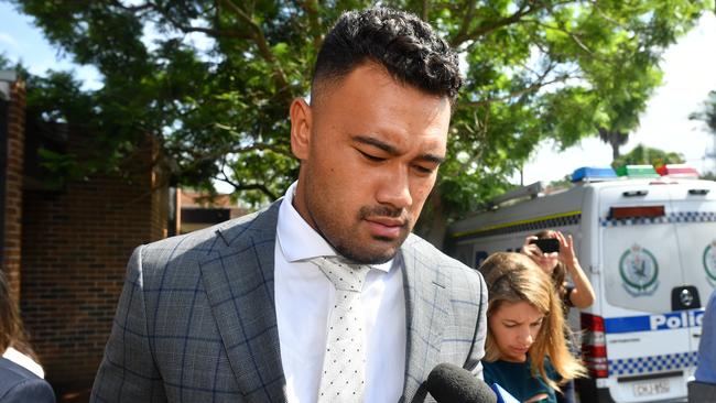 Zane Musgrove isn’t available for selection until his case is heard in court. (AAP Image/Joel Carrett) 