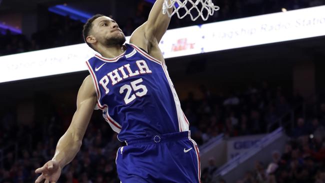 Philadelphia 76ers' Ben Simmons.