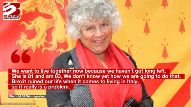 Miriam Margolyes wants to move in with partner after 55 years because they 'haven’t got long left'