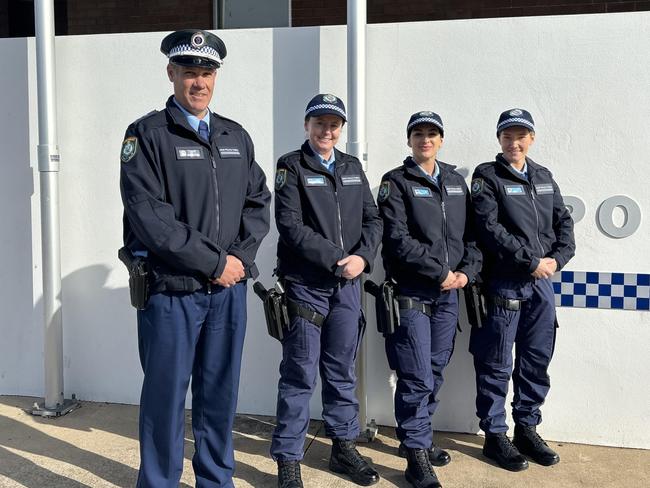 New recruits at Dubbo Police Station. Photo: Tijana Birdjan.