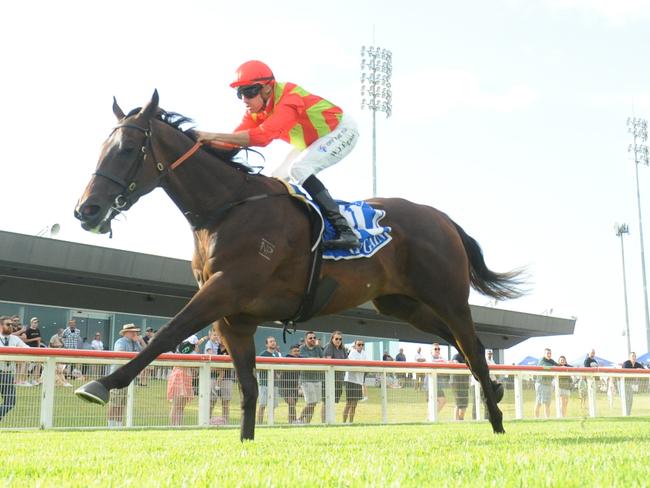 Malletier ridden by Billy Egan wins the NZB Karaka 2025 Handicap at Sportsbet Pakenham on January 17, 2025 in Pakenham, Australia. (Photo by Ross Holburt/Racing Photos via Getty Images)