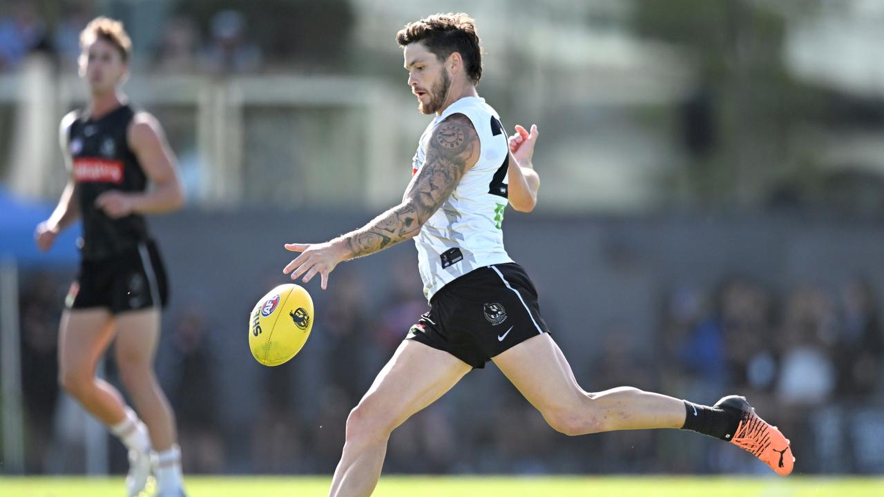 Magpie Jack Crisp is as reliable as they come. Picture: Morgan Hancock/Getty Images