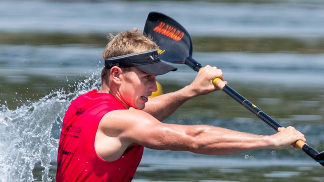 Paddler Noah Harvard is chasing a spot at his first Olympics.