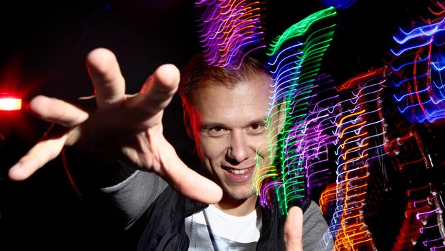 Dutch star ... One of the world’s biggest DJs, Dutch superstar Armin van Buuren returns to headline Stereosonic in November. Picture: Chris Pavlich.