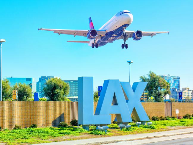 Los Angeles, California - February 1, 2023: Delta Airlines plane takes off over the iconic LAX sign at Los Angeles International AirportEscape 20 October 2024NewsPhoto - iStock