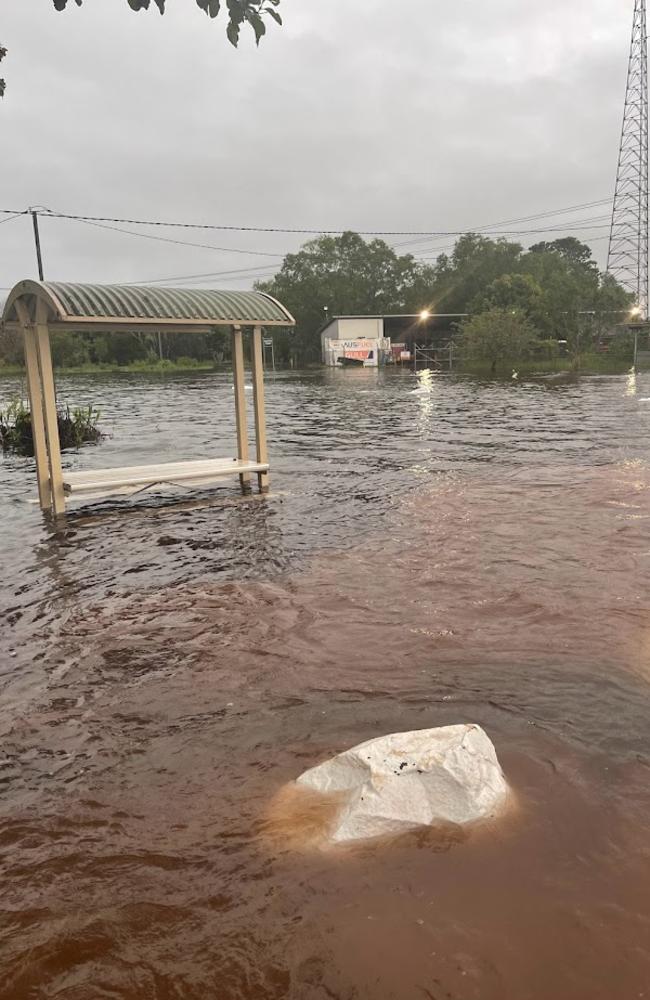 The West Daly Regional Council was forced to close its Palumpa office due to flooding. Picture: Facebook/West Daly Regional Council