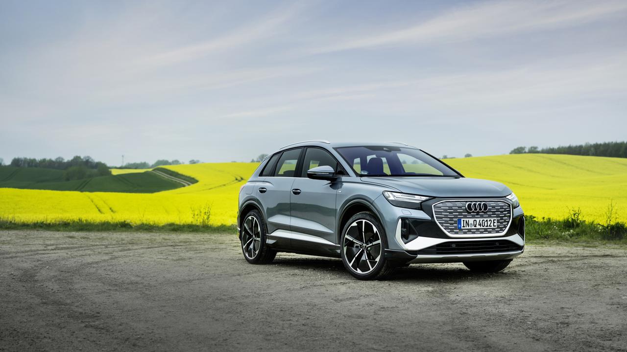 Audi’s Q4 e-tron arrives later this year.