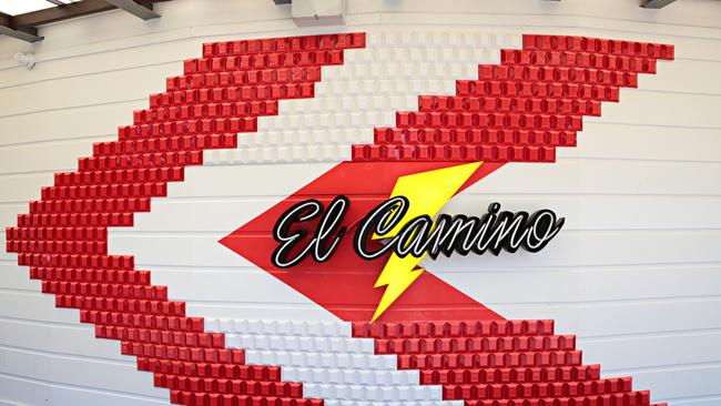 Critics saw the signage for El Camino Cantina at Manly Wharf is too garish for the heritage-listed Manly Wharf. Picture: Adam Yip