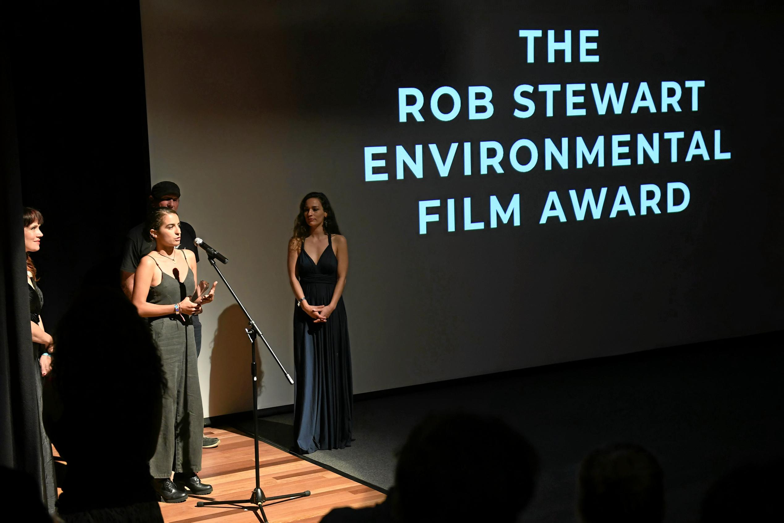 The closing night of the Byron Bay International Film Festival which saw the international premier of the environmental documentary Sharkwater: Extinction. Picture: Marc Stapelberg