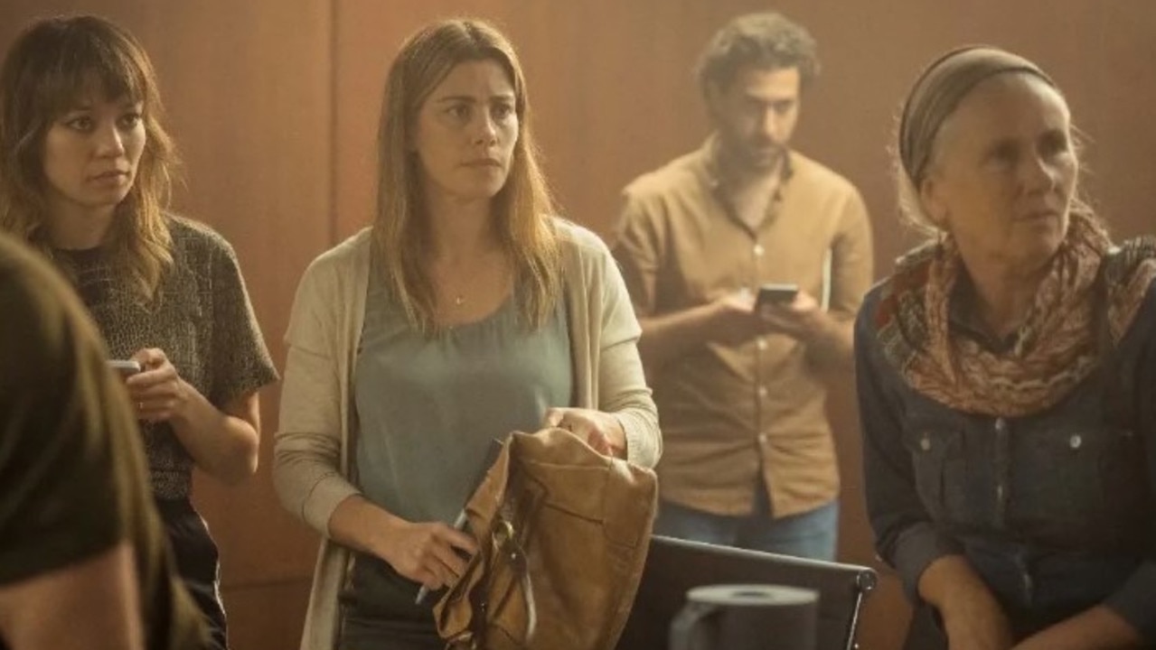 Brooke Satchwell (centre) also starred on season one. Picture: Foxtel