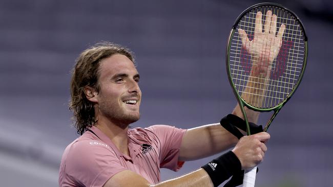 Stefanos Tsitsipas reignited the debate. Photo by Matthew Stockman/Getty Images