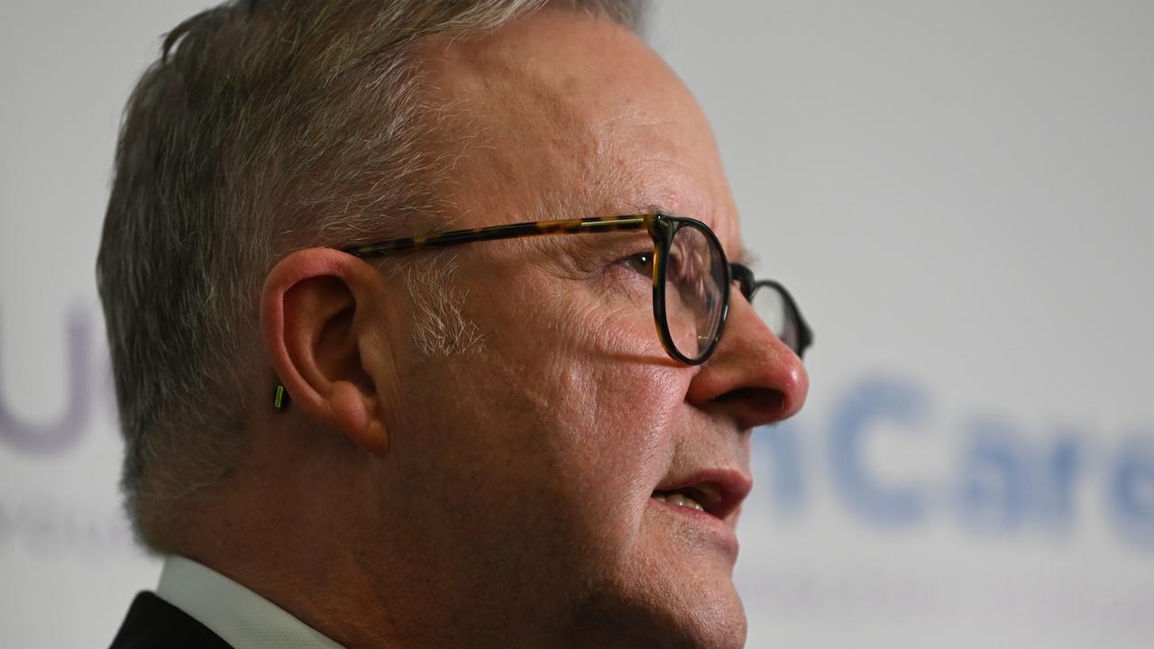 Mr Albanese said he would not engage with further comments made against him. Picture: Dan Peled/NCA NewsWire