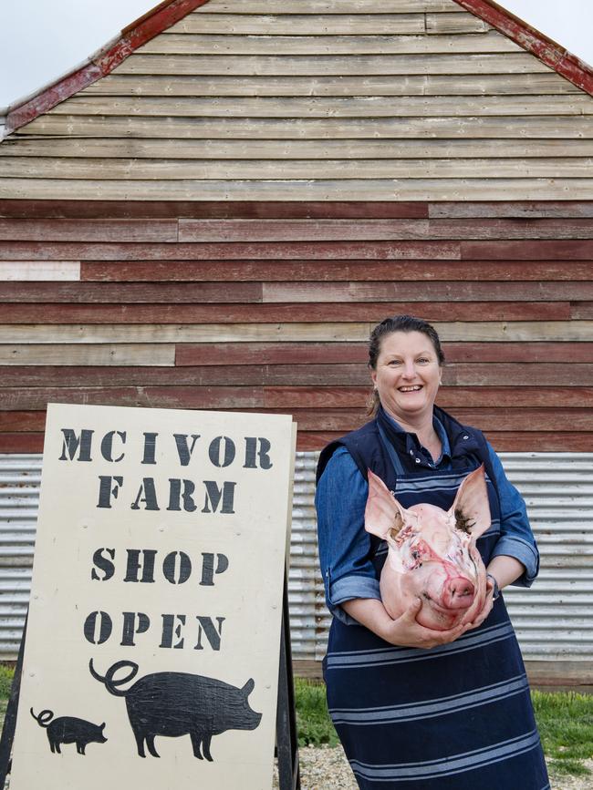 Belinda and Jason’s philosophy is to put the whole animal to use, from snout to tail, and are excited about the creative cuts they can produce in the new on-farm butchery