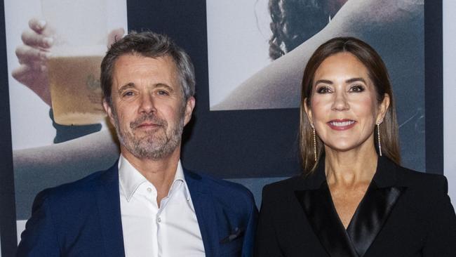 COPENHAGEN, DENMARK - NOVEMBER 5: King Frederik of Denmark and Queen Mary of Denmark arrive to the 20 Year Celebration of The Crown Prince Couple Awards at Vega on November 5, 2024 in Copenhagen, Denmark.  (Photo by Martin Sylvest Andersen/Getty Images)