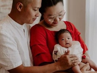 Meiqi Shao (pictured) has credited the support of her family including her husband James Shao and daughter Elisha Shao.