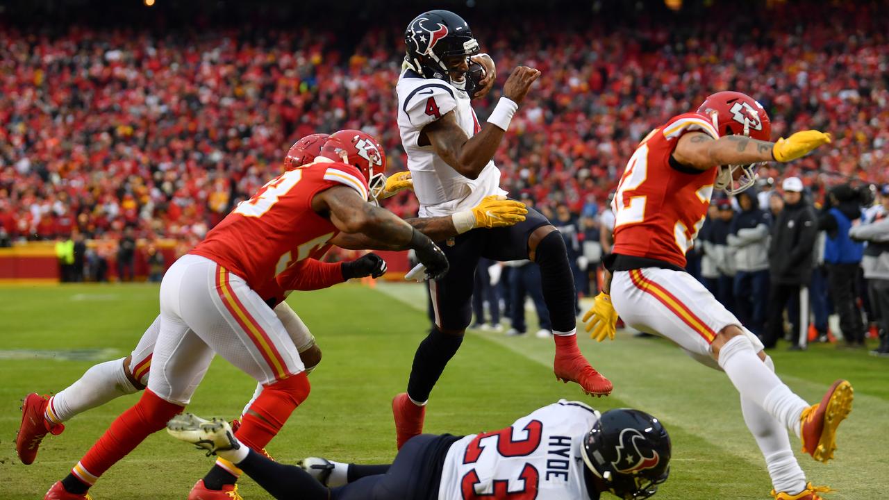 Texans blow 24-point lead, fall to Chiefs in playoffs