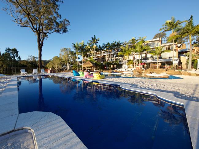 The pool at Ramada Resort Kooralbyn Valley.