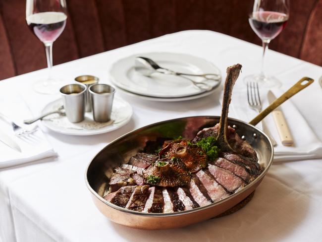 Go all out and order the steak at Gimlet. Picture: Peter Tarasiuk