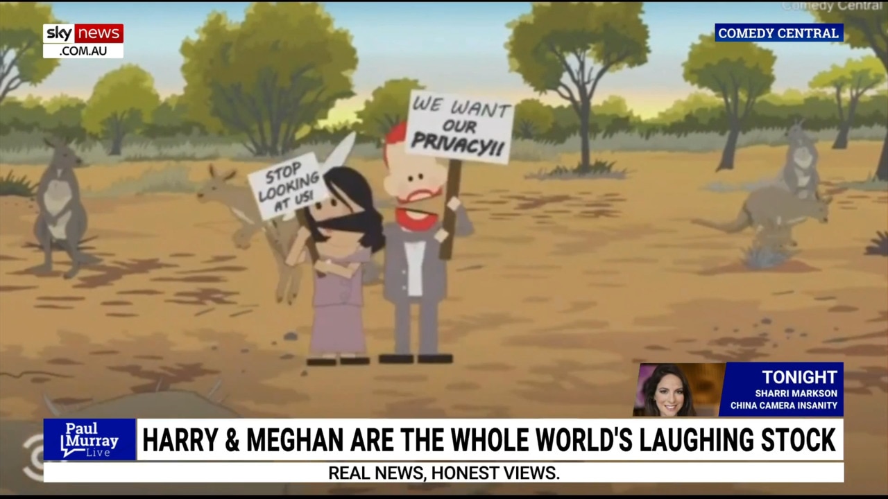 Harry and Meghan respond to South Park Privacy Tour episode