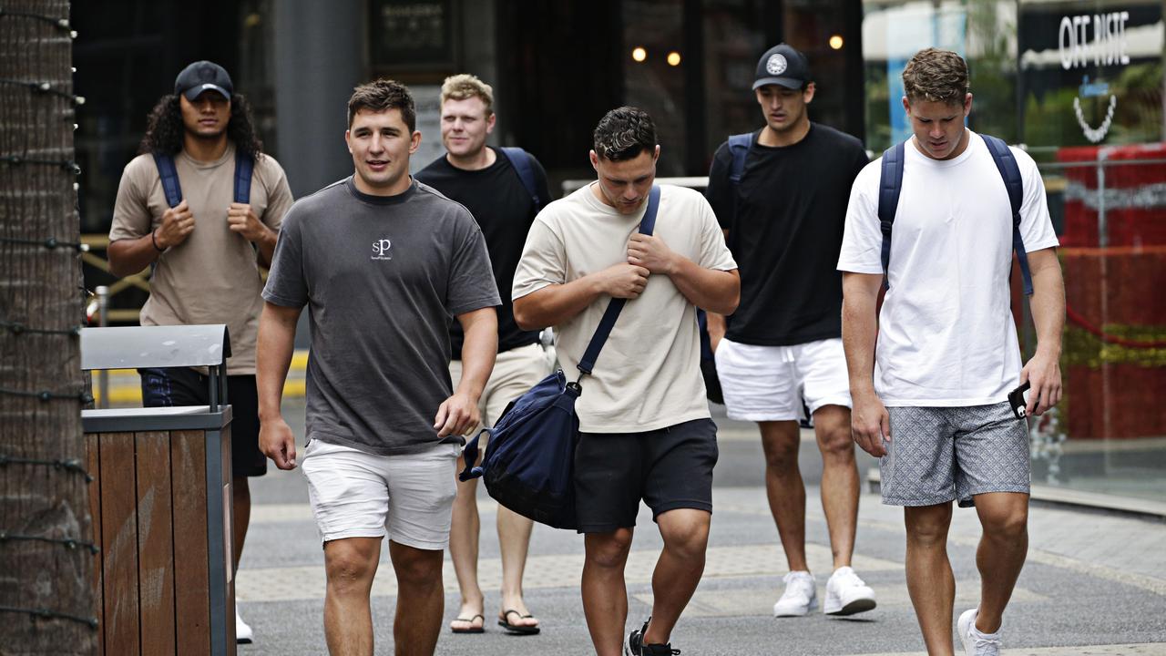 Victor Radley, Lachlan Lam and Egan Butcher return to training on Monday. Picture: Adam Yip