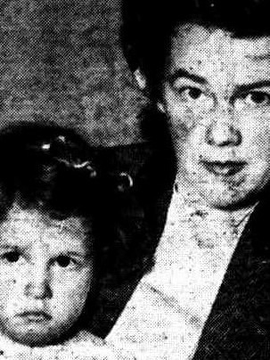 Alberta Morrison with Johanne Lee in 1949. Picture: Trove