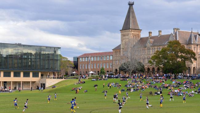 Newington College in Sydney’s inner west.